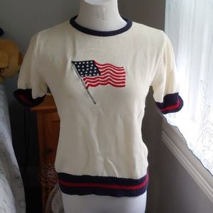 American flag sweater